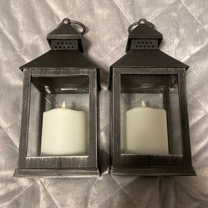 New! Set of two battery powered candle lights